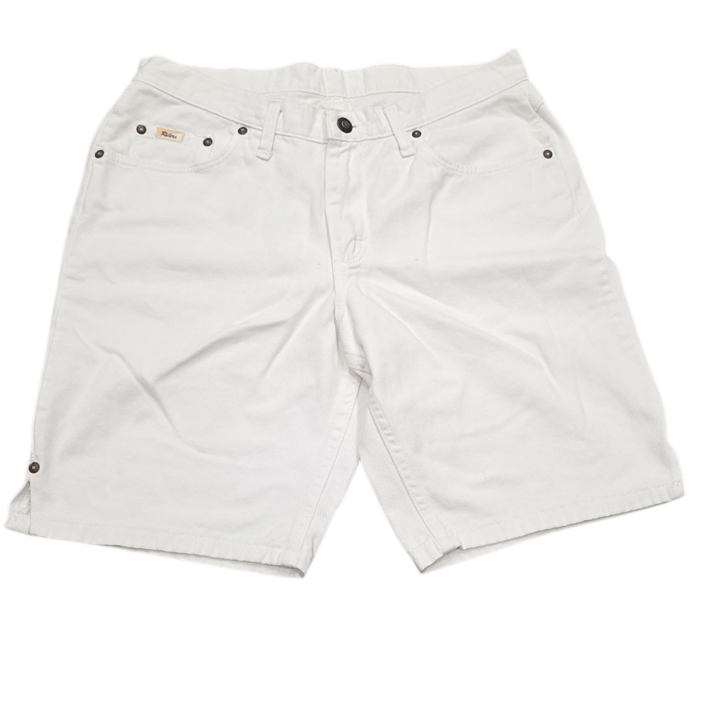 Riders White Men's Shorts #F2509-0175